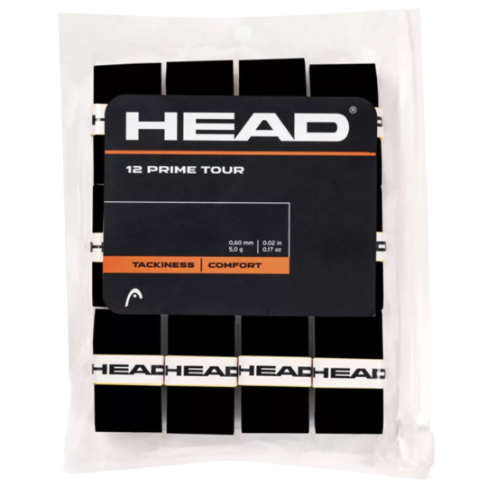 Surgrip Head Prime Tour (lot de 12) pour raquette de padel