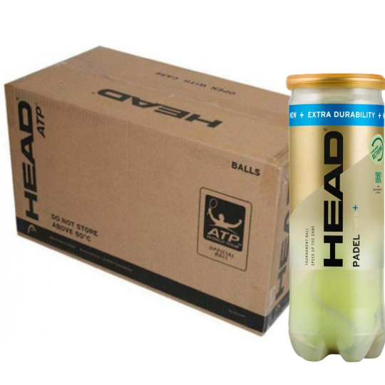 Carton de 24 tubes de 3 balles Head Pro S+