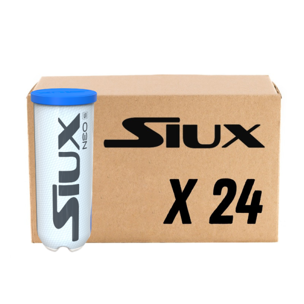 Carton de 24 tubes de 3 balles Siux Neo S