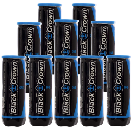 Pack de 10 tubes de balles Black Crown One