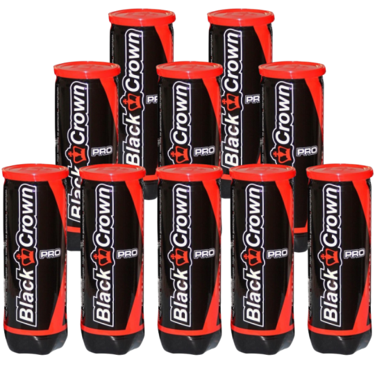 Pack de 10 tubes de balles Black Crown Pro