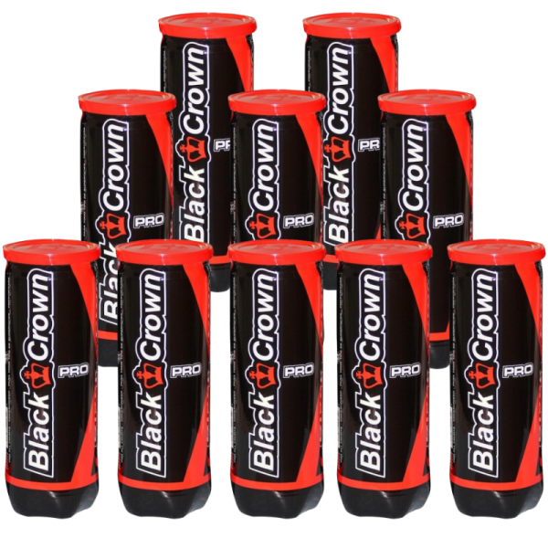 Pack de 10 tubes de balles Black Crown Pro