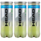 Tripack de 3 balles Head Padel Pro+